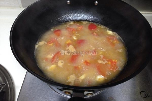 西兰花烧豆腐的做法图解6