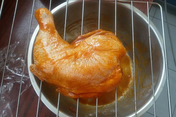 奥尔良烤鸡腿的做法图解6