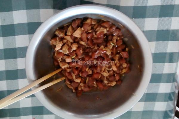 豆角大包的做法图解1