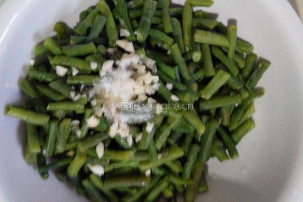 麻酱豆角的做法图解6