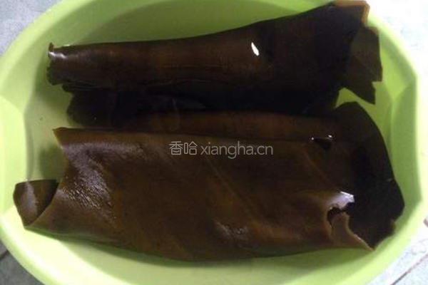 凉拌海带丝的做法图解1