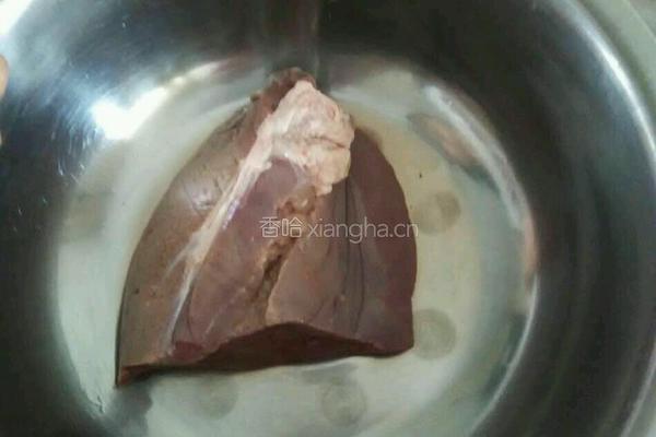 溜肝尖的做法图解1