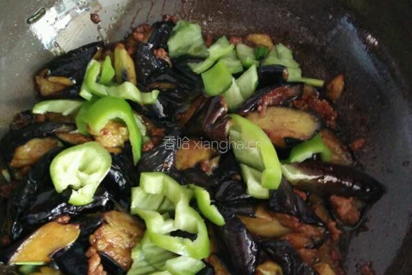 肉沫烧茄子的做法图解4