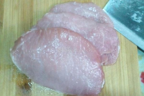 小炒里脊花生的做法图解3