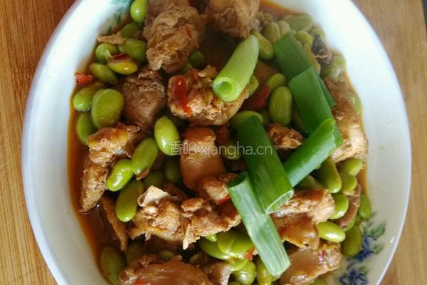 红烧青豆兔的做法图解9