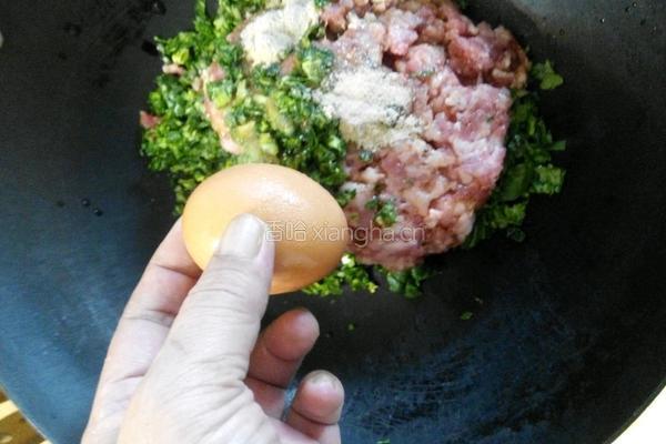 菜肉魚尾雲吞的做法图解9