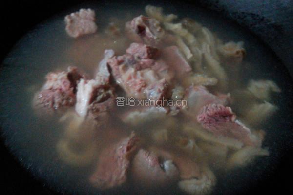 萝卜煲牛杂的做法图解3