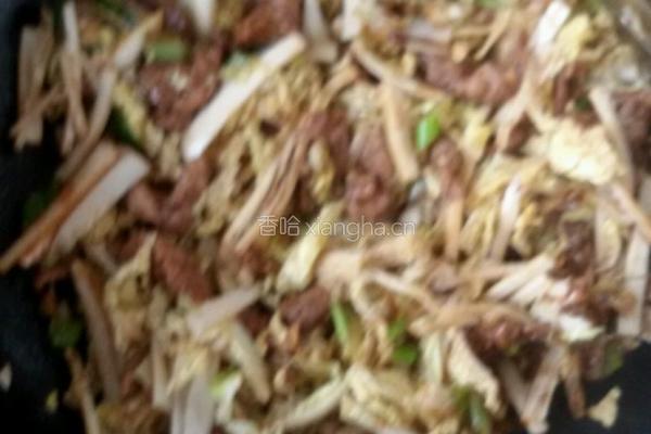 家常炒饼的做法图解7