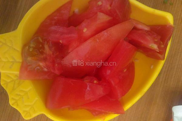 茄汁鸡蛋面的做法图解2