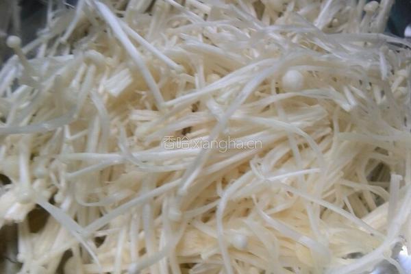 酥炸金针菇的做法图解1