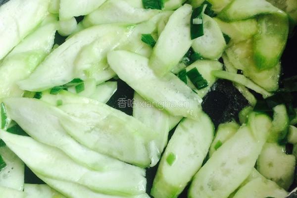 炒丝瓜的做法图解4
