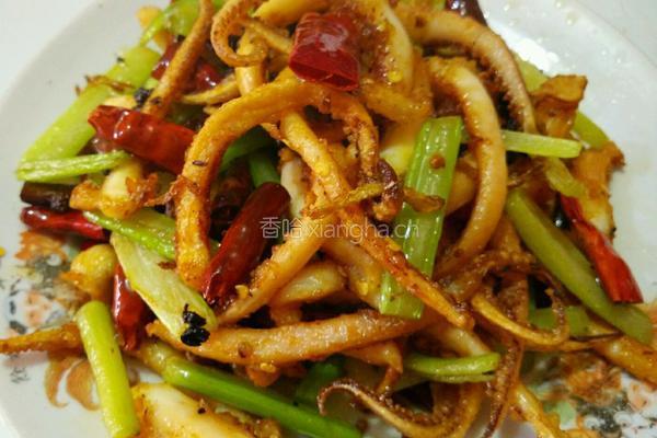 干煸鱿鱼须的做法图解10