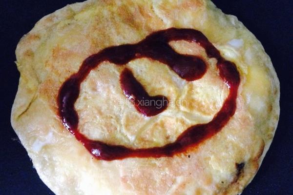 鸡蛋灌饼加肠的做法图解12