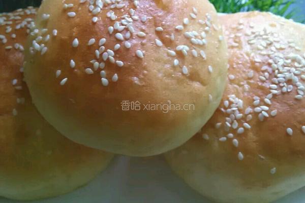 汉堡面包的做法图解6