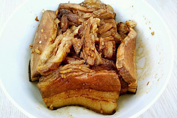 梅菜扣肉的做法图解10