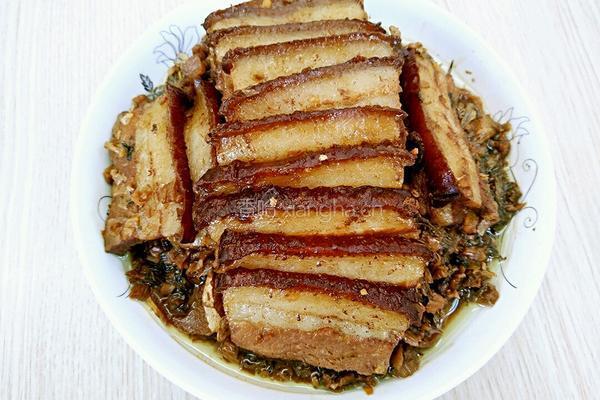 梅菜扣肉的做法图解14