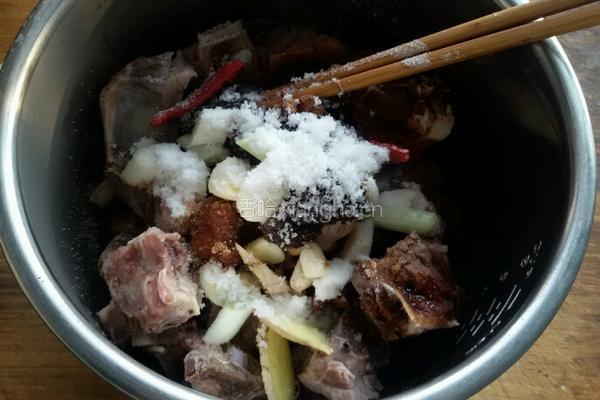 红烧排骨的做法图解4