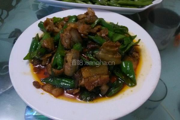 青椒回锅肉的做法图解6