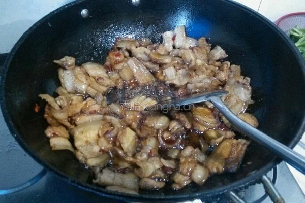 青椒回锅肉的做法图解3