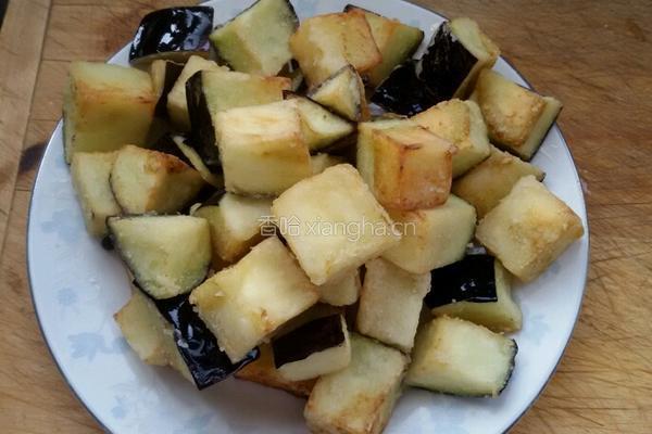 毛豆烧茄子的做法图解6