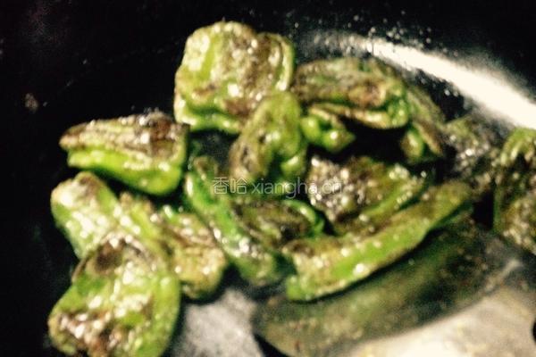 虎皮煎椒的做法图解4
