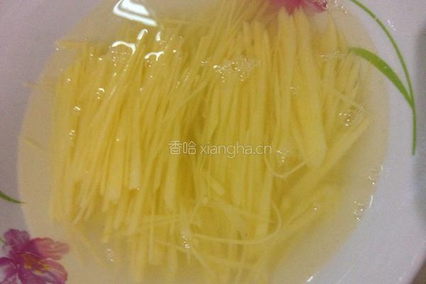 酸辣土豆丝的做法图解3