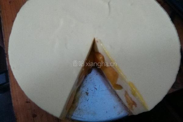 芒果流心慕斯的做法图解12