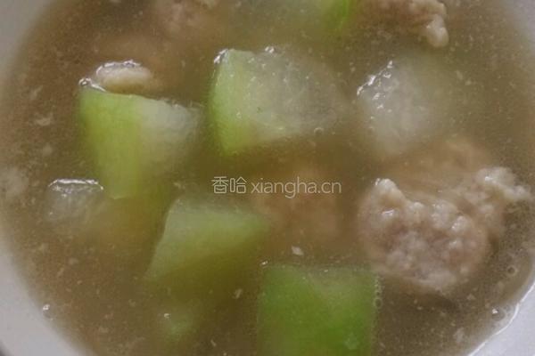 冬瓜丸子汤的做法图解5