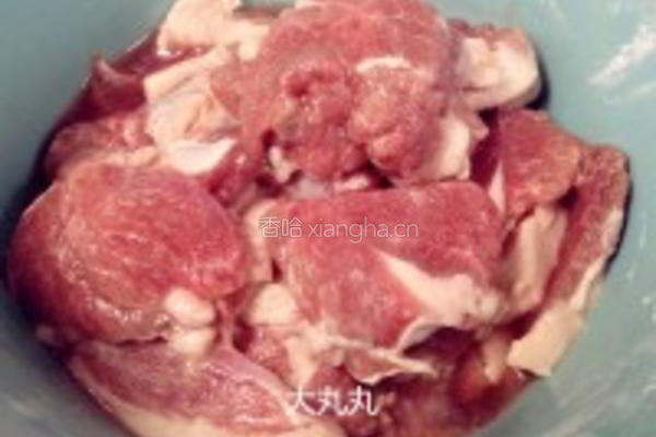 羊肉 夏季温补佳品的做法图解1