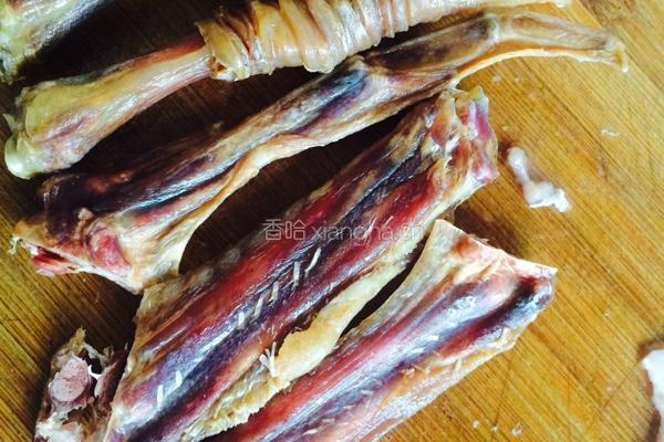 鸭脚包蒸米饭的做法图解2