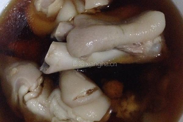 香糟猪手的做法图解6
