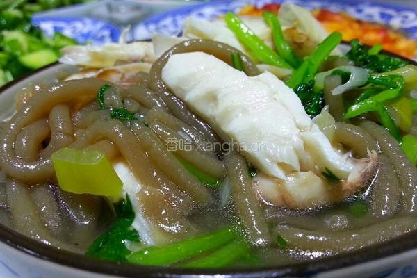 乳山地瓜面汤的做法图解5