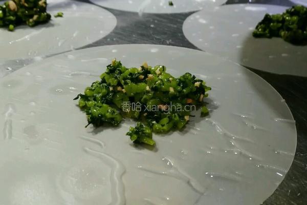 越式春卷皮裹时蔬明虾的做法图解8