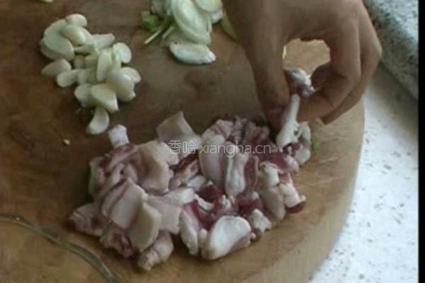 家常豆角炒面的做法图解2