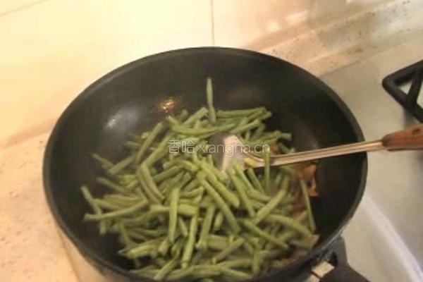 家常豆角炒面的做法图解5
