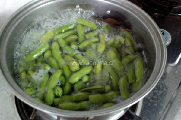 盐水毛豆的做法图解5