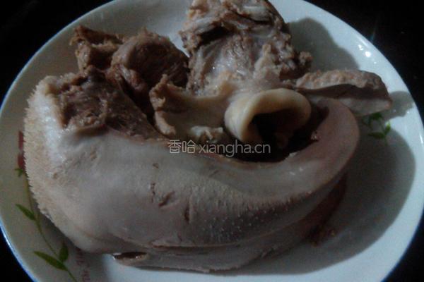 卤猪舌的做法图解4
