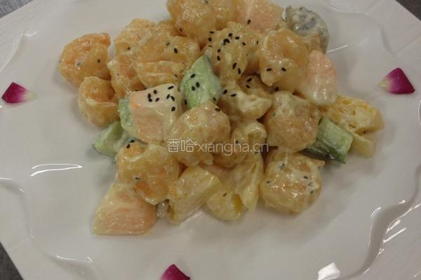 沙司醤焗虾球