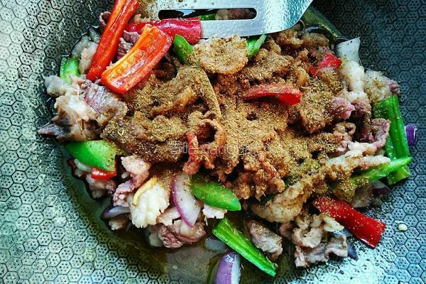 孜然羊肉的做法图解13