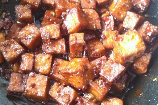 香辣素牛肉的做法图解5