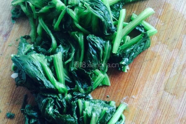 凉拌金针菇菠菜的做法图解4