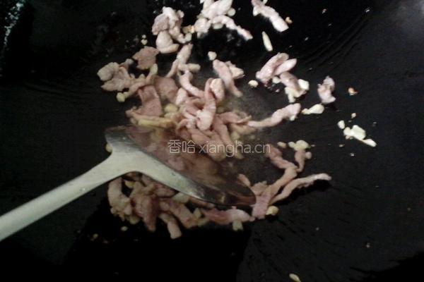青瓜炒肉的做法图解3