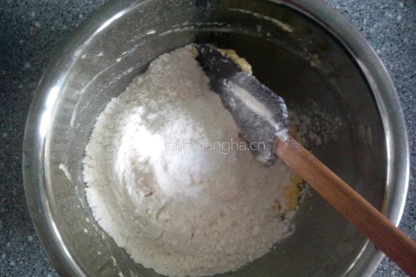 黑芝麻紫菜饼干的做法图解4