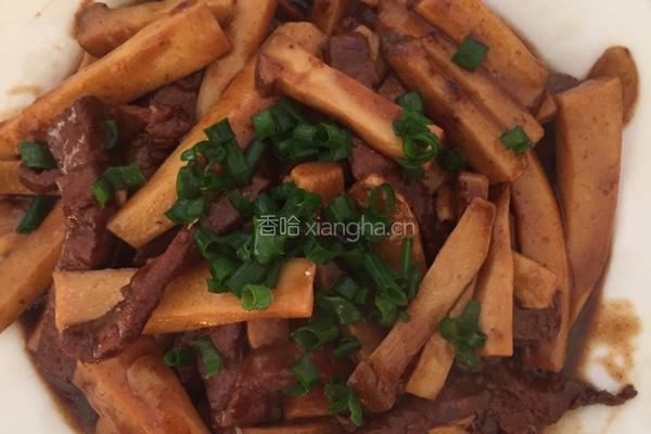 杏鲍菇炒土猪肉的做法图解6