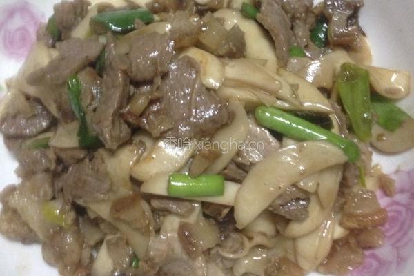 杏鲍菇炒肉