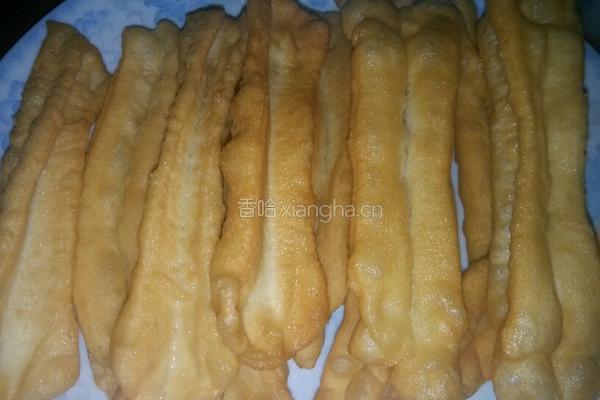 自制油条的做法图解4