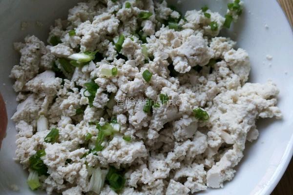 豆腐包子的做法图解3