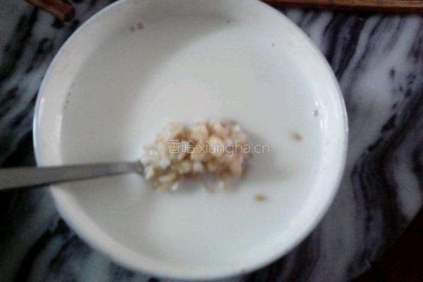 牛奶燕麦片的做法图解4
