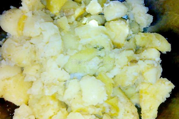 土豆香蕉饼的做法图解2