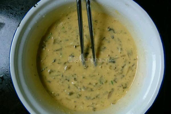酸菜饼的做法图解2